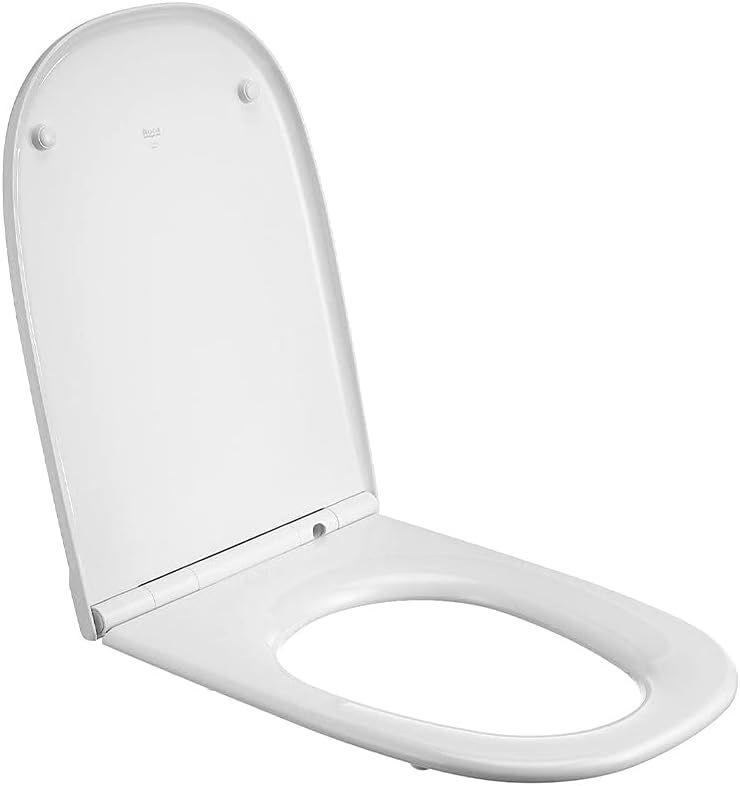 Roca Old Design Dama Ersatz-WC-Sitz mit Standard-Stangenscharnier, A801327004, weiss WC Sitz, WC Sit