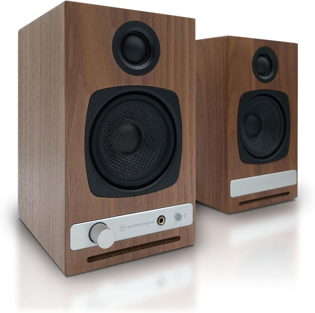 Audioengine HD3 Wireless Speakers mit Bluetooth - 60W Verkabelt Computer-Lautsprecher für Desktop-Mo