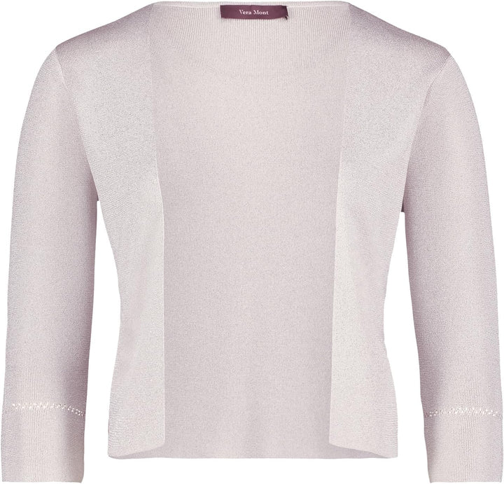 Vera Mont Damen Strickbolero ohne Verschluss S Grau, S Grau