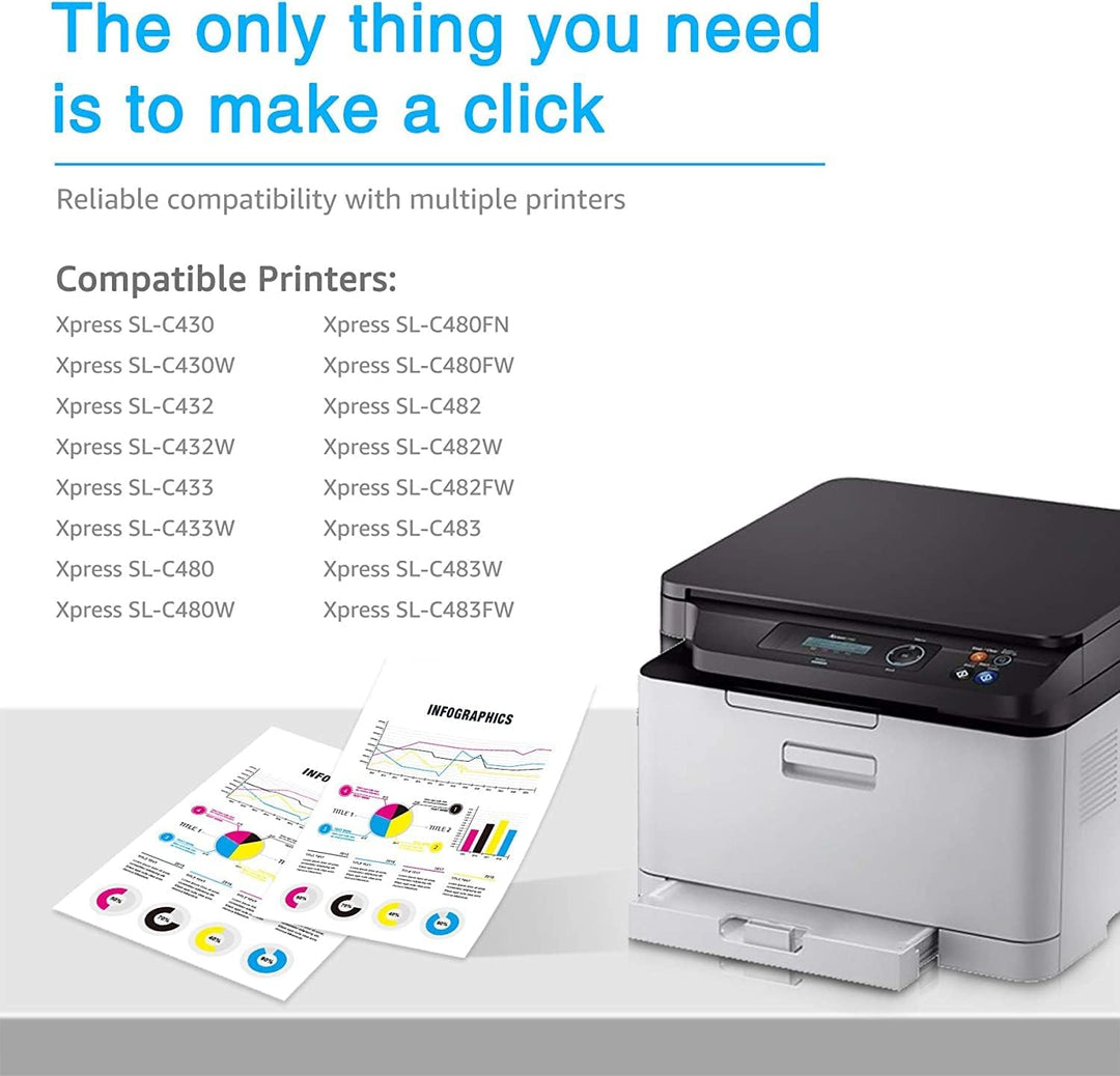 CLT-P404C 404S Tonerkartusche Kompatibel für Toner Samsung C480W für Samsung Xpress SL C480FW C430W