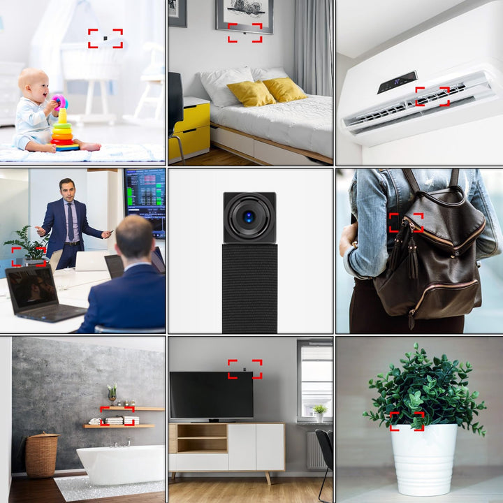 Mini Überwachungskamera Mini Kamera 64G HD 1080P Tragbare Sicherheitskamera Mit Bewegungserkennung B