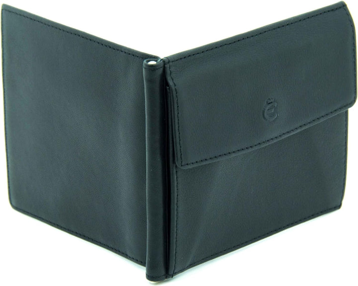 Esquire Geldklammer Logo Klammerbörse Schwarz 256510