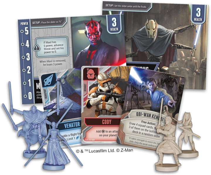 ZMAN GAMES Jeu - Star Wars : Clone Wars - Pandemic System
