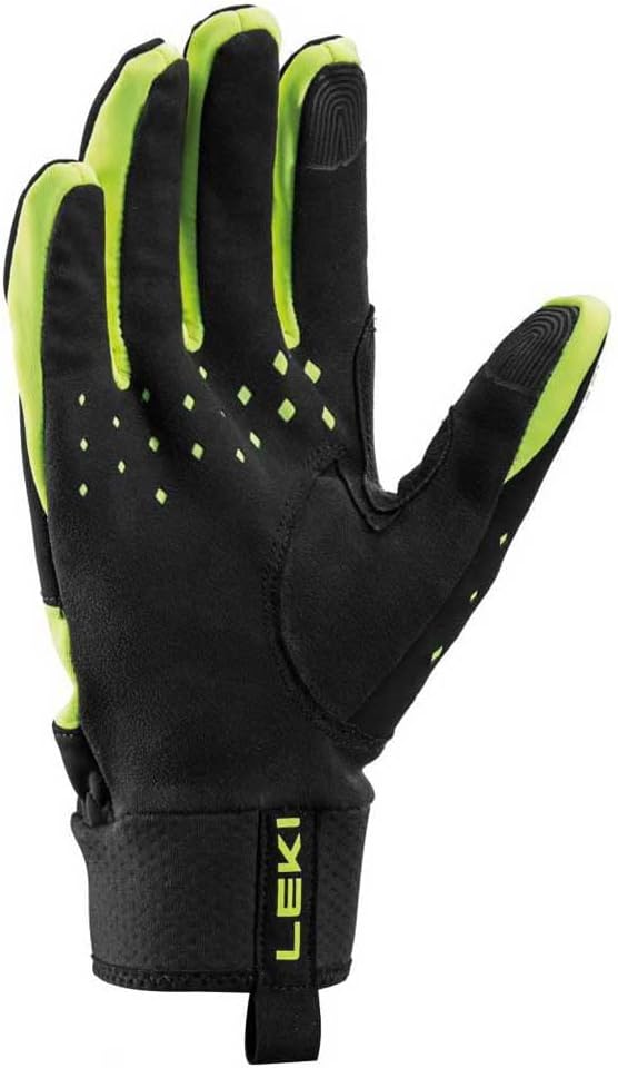 LEKI HRC Race Handschuhe EU 9 black-neon yellow, EU 9 black-neon yellow