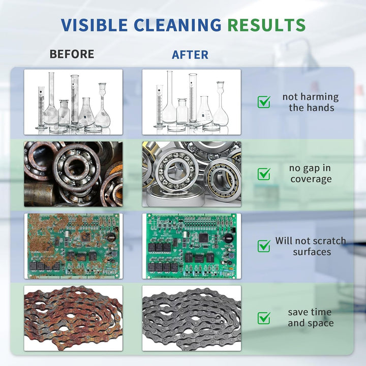 DK SONIC 22L digital stainless steel ultrasonic cleaning equipment with half-wave and full-wave mode