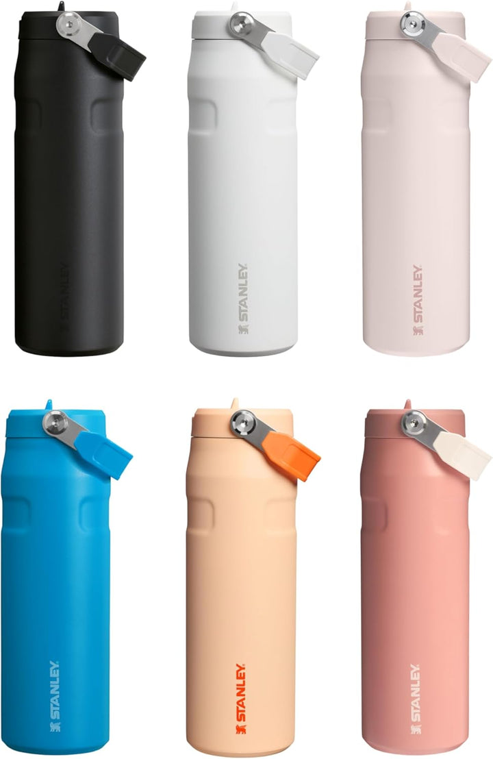 Stanley Flip Straw 2.0 Trinkflasche mit Strohhalm 0.7L - Thermobecher Kühlt 12 Stunden - 3 Tage Eisg