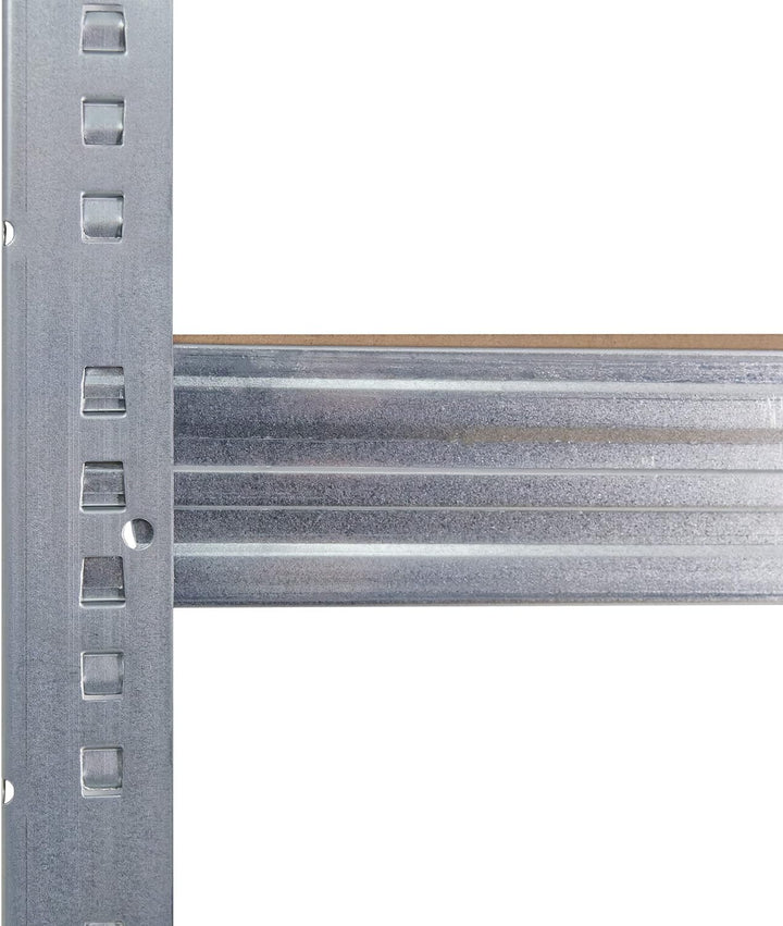 shelfplaza® 90x30x45cm Profi Schwerlastregal verzinkt/Metallregal mit 3 Böden à 200kg Tragkraft/Kell