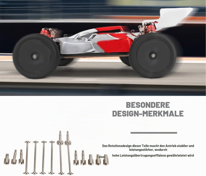 BONKZEBU CVD-Antriebswelle wltoys 144001 ersatzteile Langlebig, Robust, Schönes Aussehen, RC-Hundekn