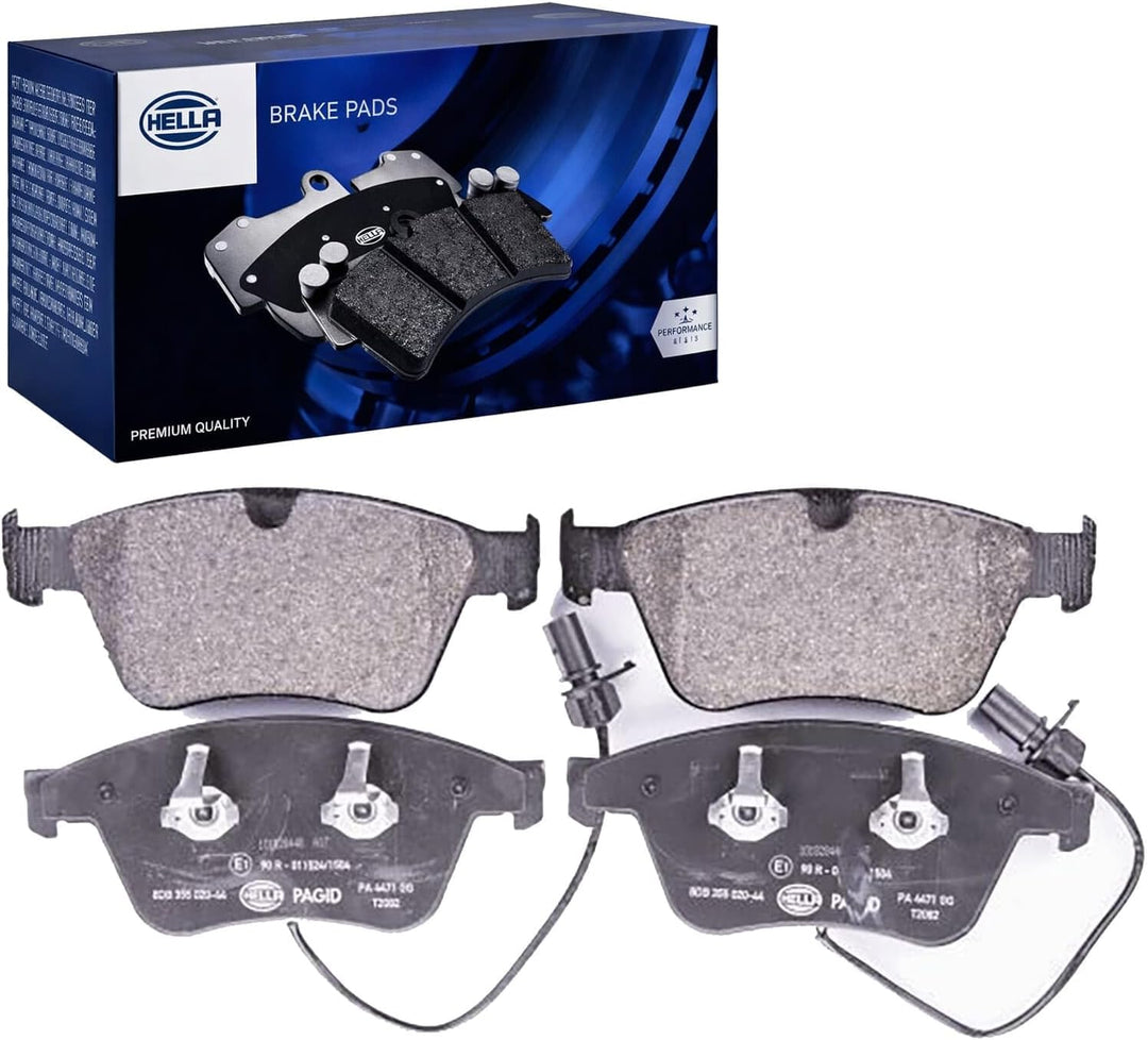 HELLA PAGID 8DB 355 020-441 Bremsbelagsatz - T2082 - Bremssystem: Teves - mit integriertem Verschlei