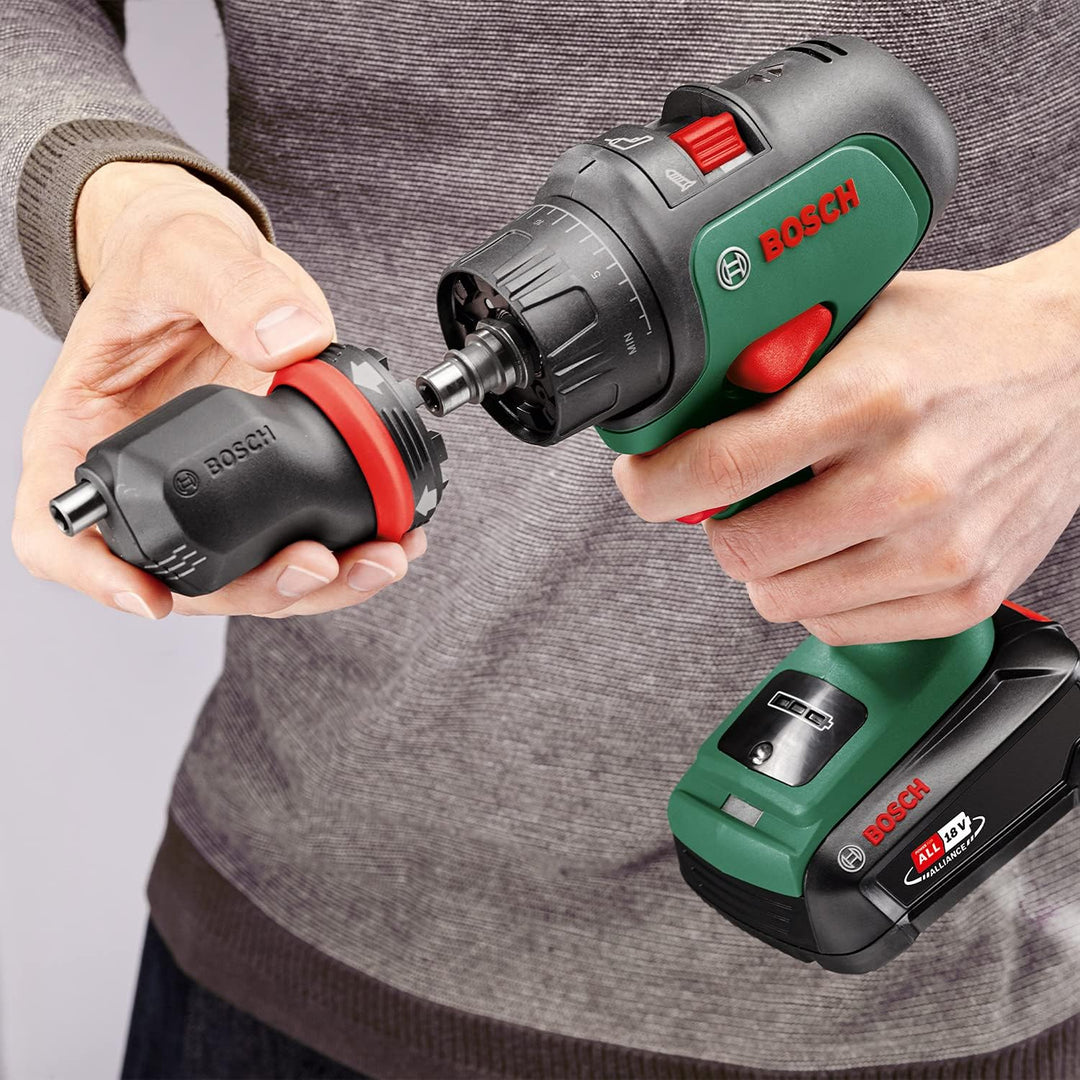 Bosch Exzenteraufsatz (Zubehör für Bosch Akkuschrauber AdvancedImpact AdvancedDrill 18, im Karton) A
