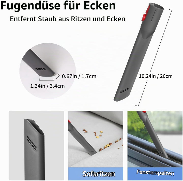5 Stück Staubsauger Zubehör Set für Dyson Gen5 V7 V8 V10 V11 V12 V15 SV10 SV11, Staubsauger Ersatzte