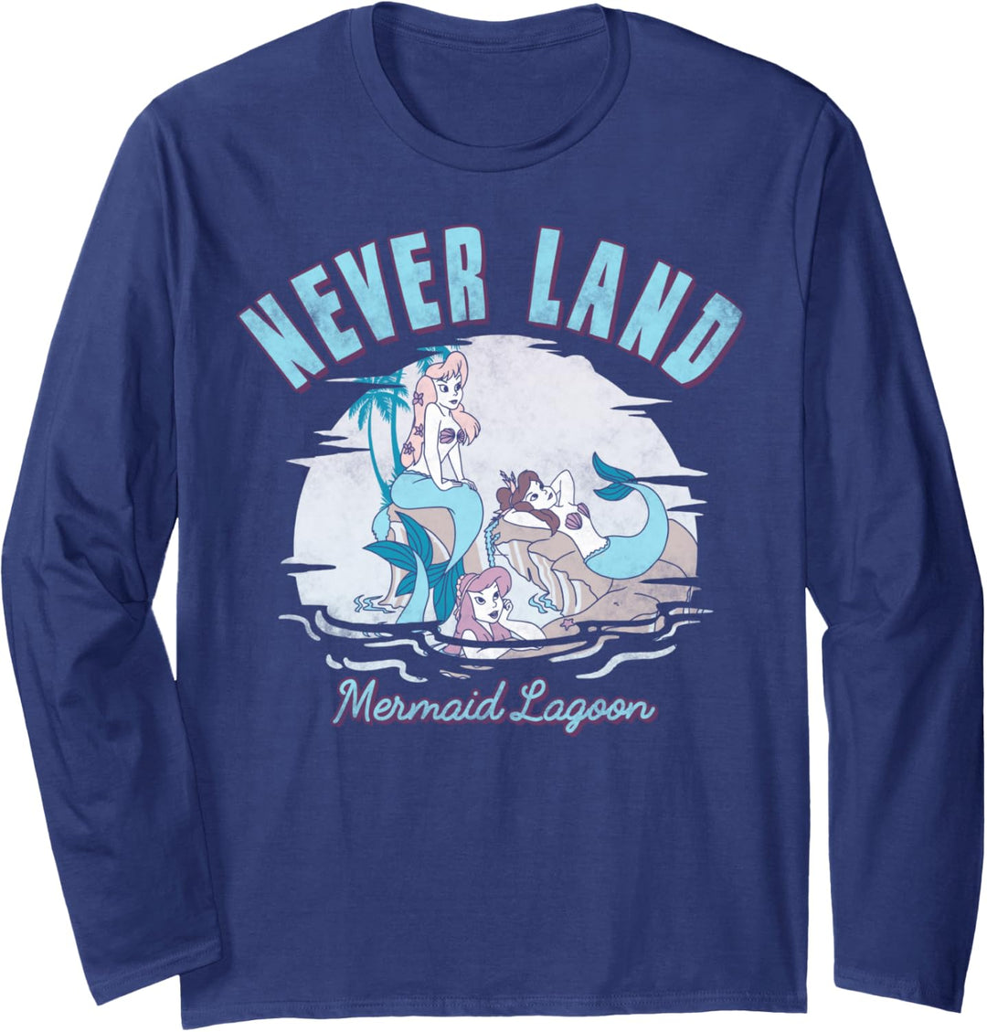 Disney Peter Pan Never Land Mermaid Lagoon Langarmshirt