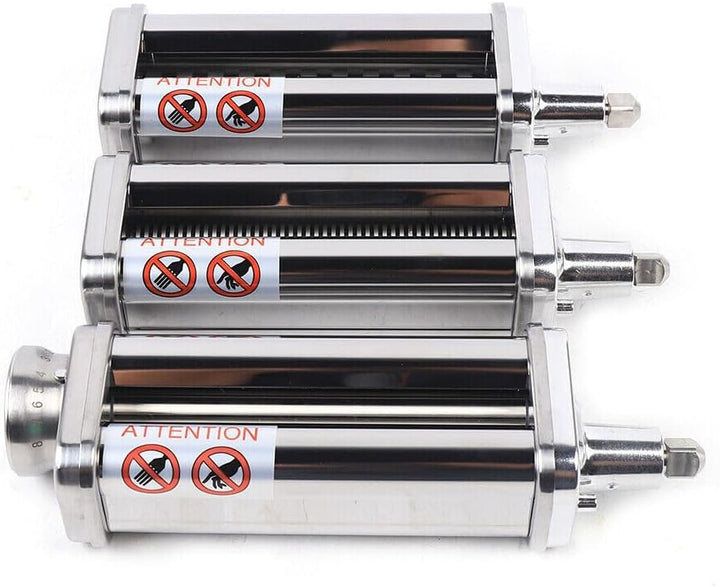 Nudelblatt Roller & Cutter Edelstahl Nudelzubehör Nudelmaschine-Aufsatz für Standmixer multifunktion
