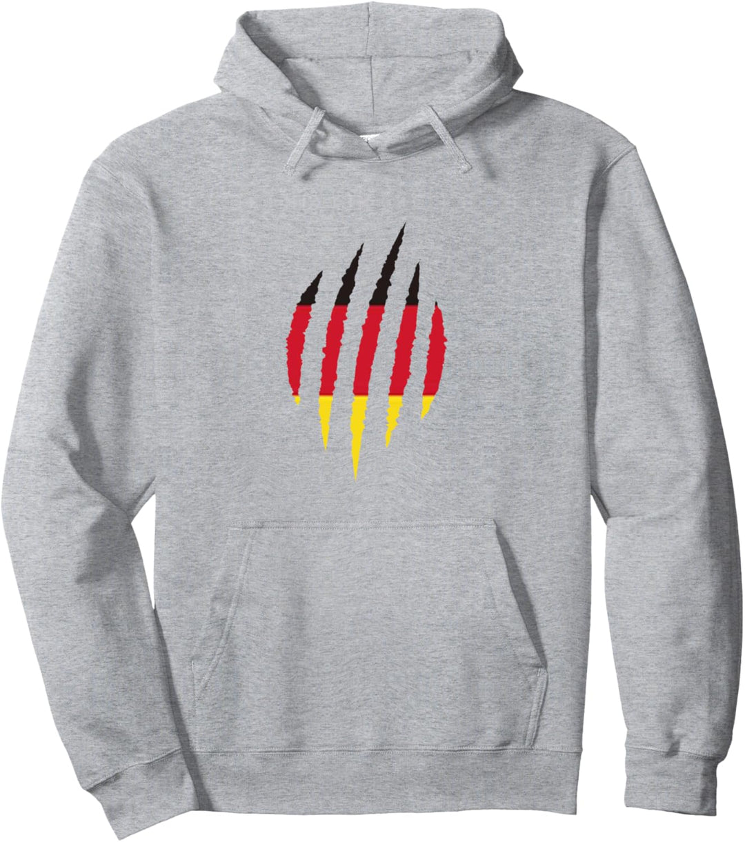Tier Kralle Deutschland Fahne Deutsch Flagge Genetik Fan Pullover Hoodie