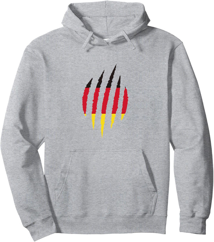 Tier Kralle Deutschland Fahne Deutsch Flagge Genetik Fan Pullover Hoodie