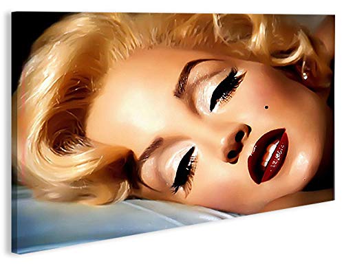 islandburner Bild Bilder auf Leinwand Marilyn Monroe V14-1 XXL Poster Leinwandbild Wandbild Dekoarti