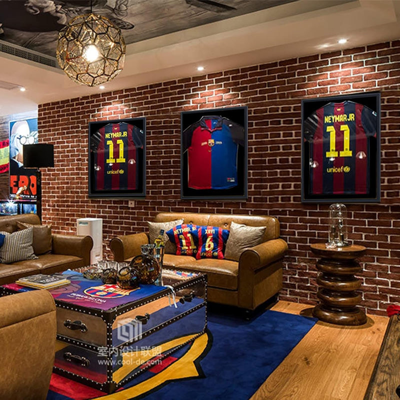 Nice C Trikot Rahmen, Rahmen für Trikot, Trikot Rahmen Fussball, trikotrahmen, Schattenbox-Vitrine m