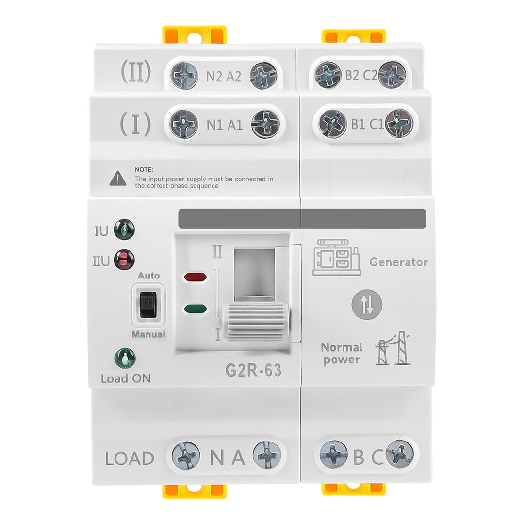 Jadeshay Automatischer Dual-Power-Transferschalter, ATS-Stromversorgungscontroller Unterbrechungsfre