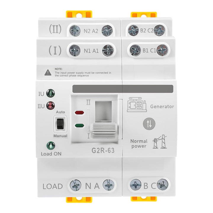 Jadeshay Automatischer Dual-Power-Transferschalter, ATS-Stromversorgungscontroller Unterbrechungsfre