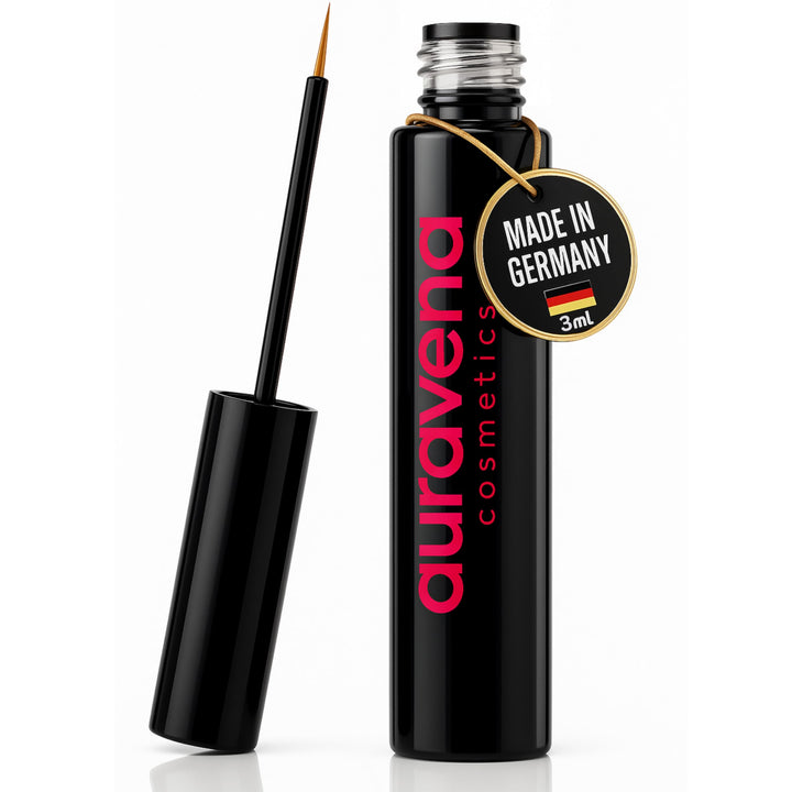 Wimpernserum ohne Hormone I 3ml I Lash Serum vegan &amp; cruelty free | Für empfindliche Augen I Längere