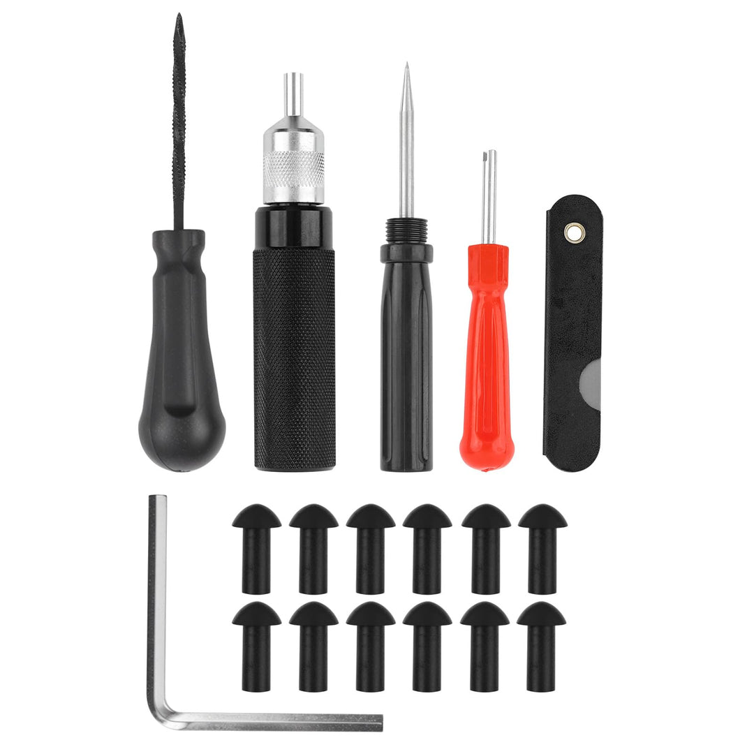 Riloer 7 Teile/satz Auto Motorrad Reifen Reparatursatz Tubeless Reifenpannen Reparatursatz für Motor