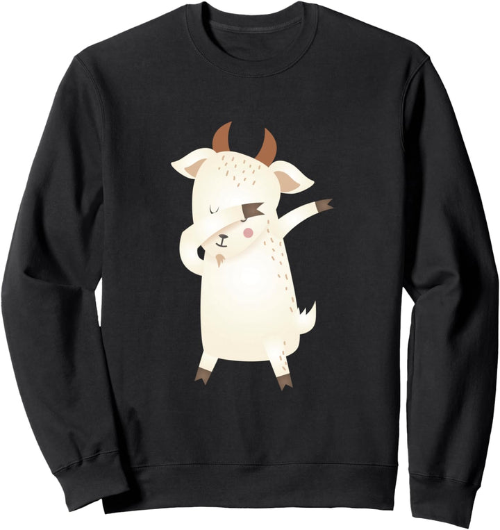 Goat Dabbing Lustiges Ziegen Geschenk Fun Sweatshirt