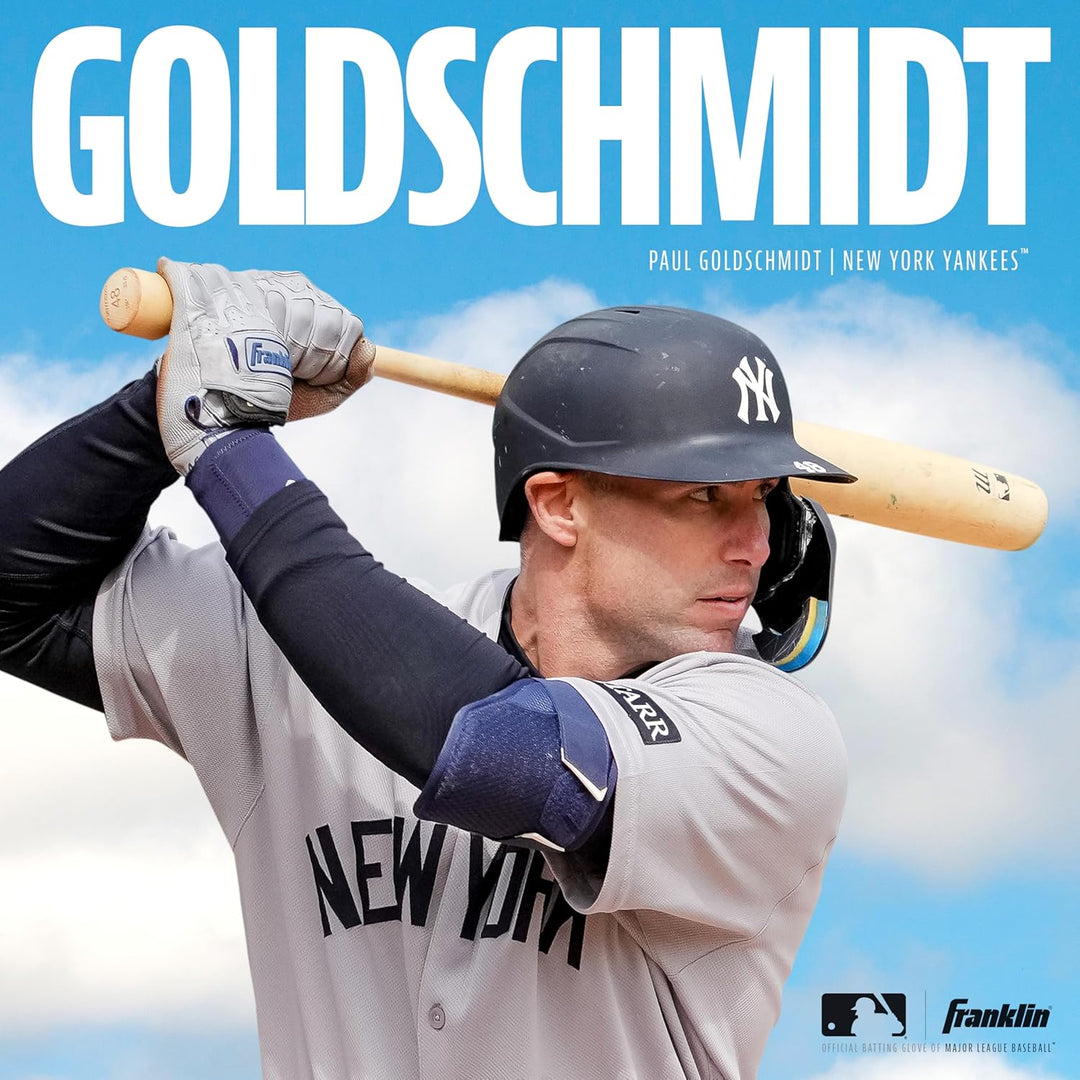 Franklin Sports MLB Digitek Baseball-Schlaghandschuhe schwarz / schwarz M, schwarz / schwarz M