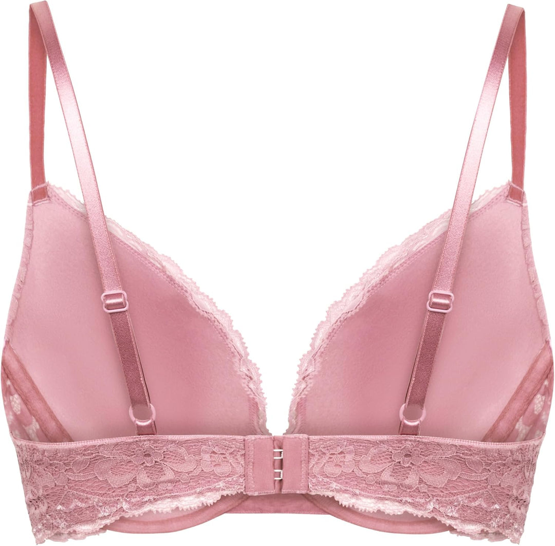 Hunkemöller Vorgeformter Push-up-Bügel-BH Marine 70B Lilas, 70B Lilas