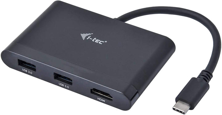 i-tec USB-C 4K HDMI/Multifunktionsadapter mit Power Delivery Funktion 1x HDMI 2x USB 3.0 1x USB-C Po
