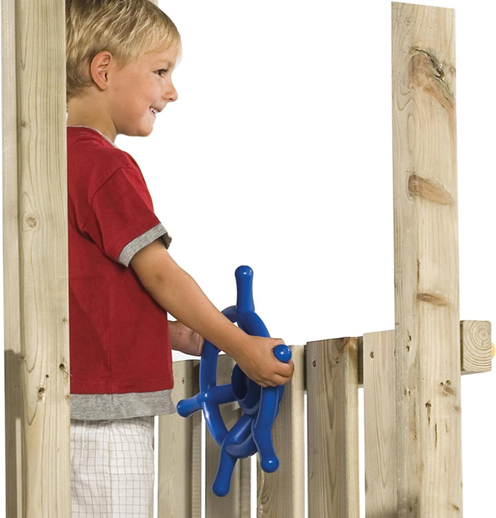 AXI Bootsrad Blau | Spielhaus/Spielturm Zubehör aus Kunststoff
