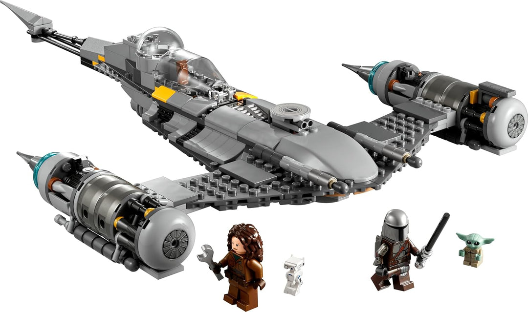 LEGO Star Wars Der N-1 Starfighter des Mandalorianers aus Das Buch von Boba Fett, Raumschiff-Spielze