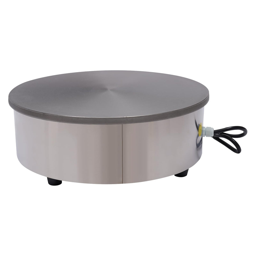45cm 2800W Kreppmacher Crepesgerät Crepes Platte Crepespfanne Crepes Maker 220V Overhead Rührer Mixe
