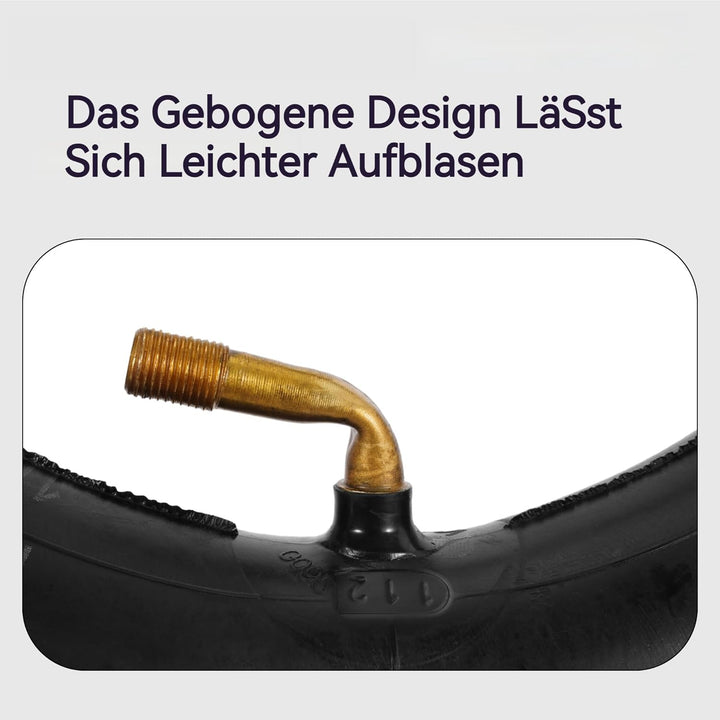 RUTU 10x2.125 Reifen- und Schlauchset für selbstausgleichenden Elektroroller, Dreirad, Kinderwagen,