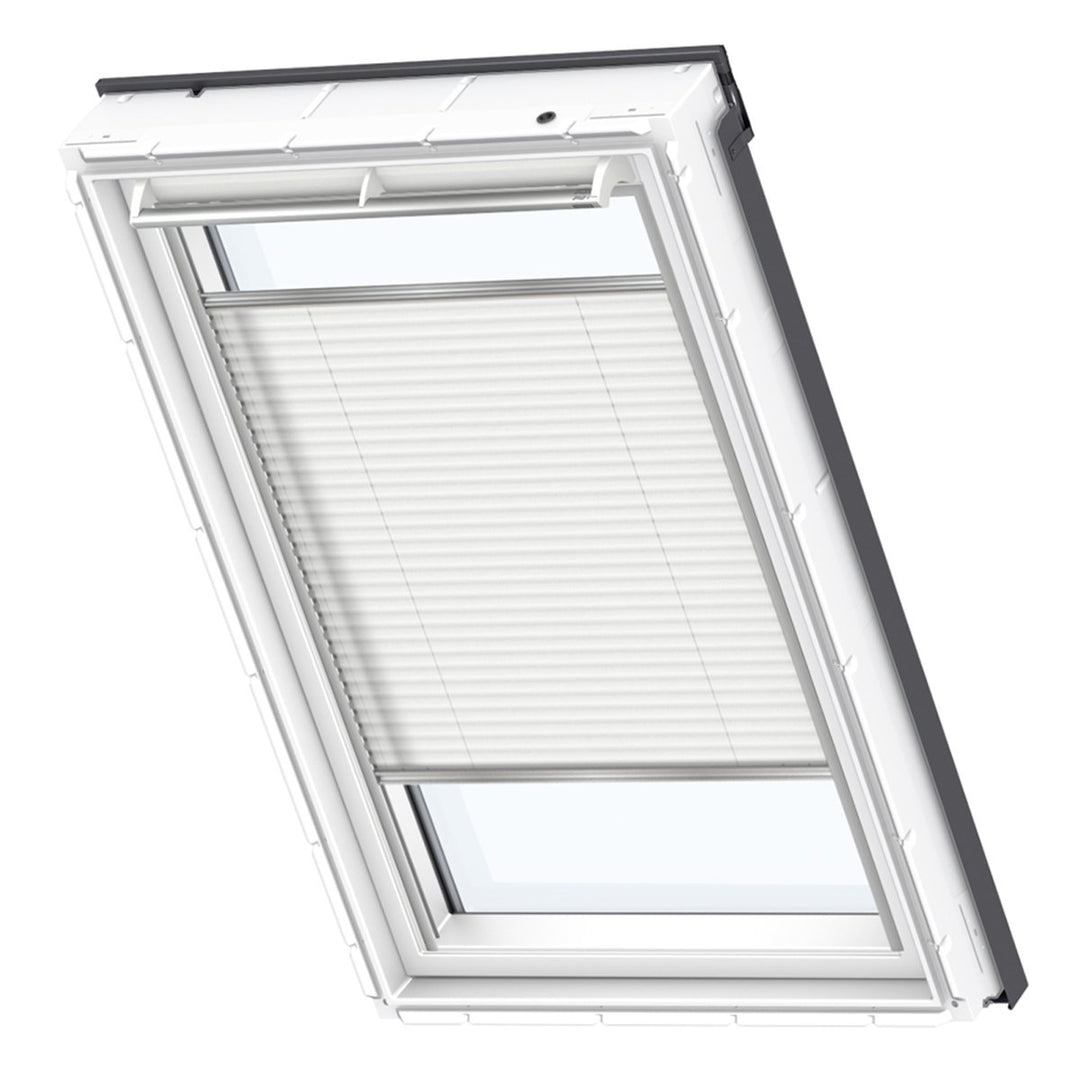 VELUX Original Plissee (FHL), Y85, Uni Weiss