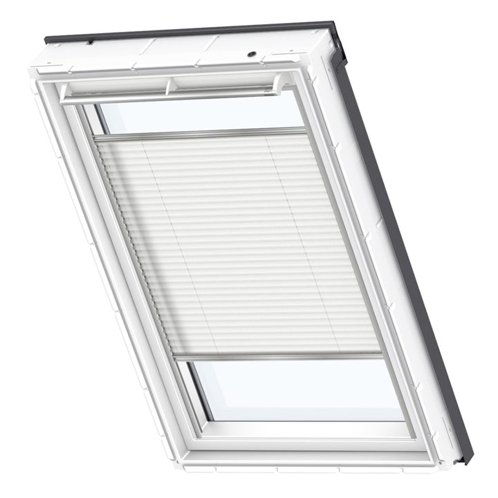 VELUX Original Plissee (FHL), Y85, Uni Weiss