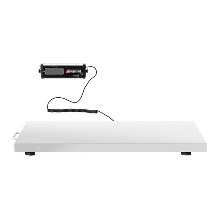 Steinberg Systems SBS-PS-150 Bodenwaage 150 kg / 50 g Antirutschmatte LCD Tierwaage Industriewaage