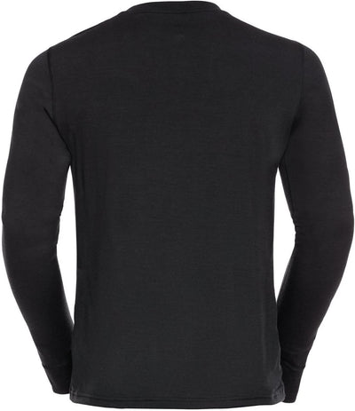 Odlo Herren 100% Merino 200 Gramm_195742 Funktionsunterwäsche Set XL Black - Black, XL Black - Black