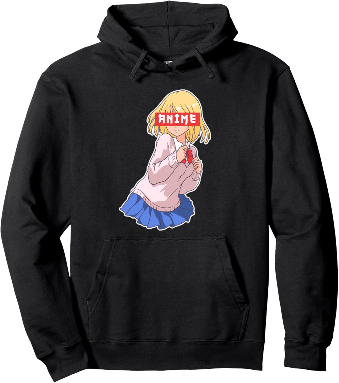 Anime Girl Mädchen Anime Comic Fan Geschenk Pullover Hoodie