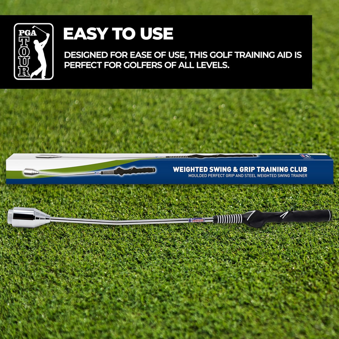PGA TOUR Golf Swing & Griff Trainer, blau/grün
