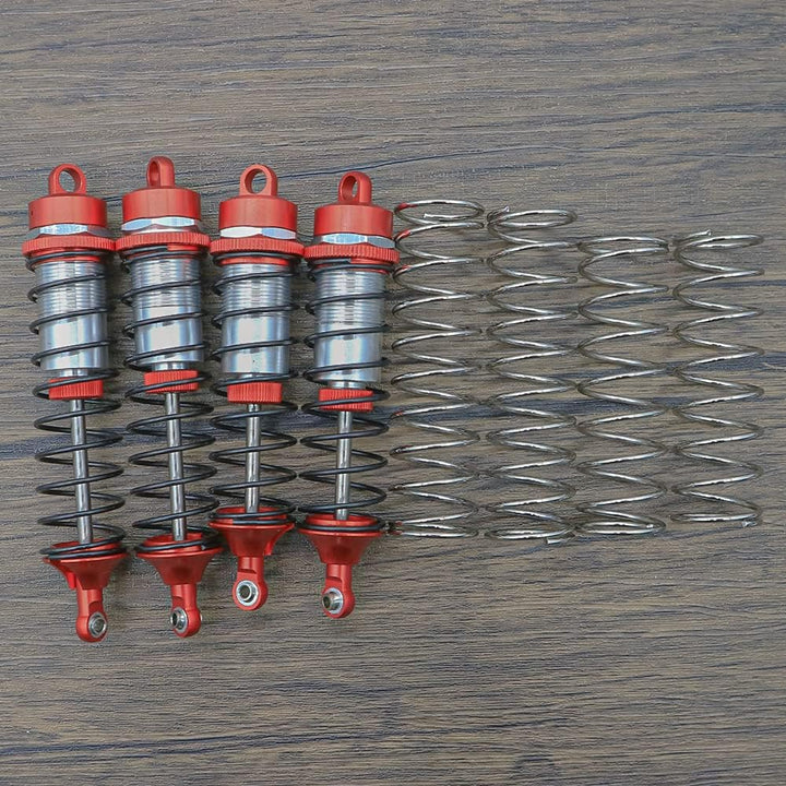 RCAWD RC ARRMA Shock Set Auto Stossdämpfer vorn &amp; hinten montiert Vollmetalldämpfer für Arrma 1/10 G
