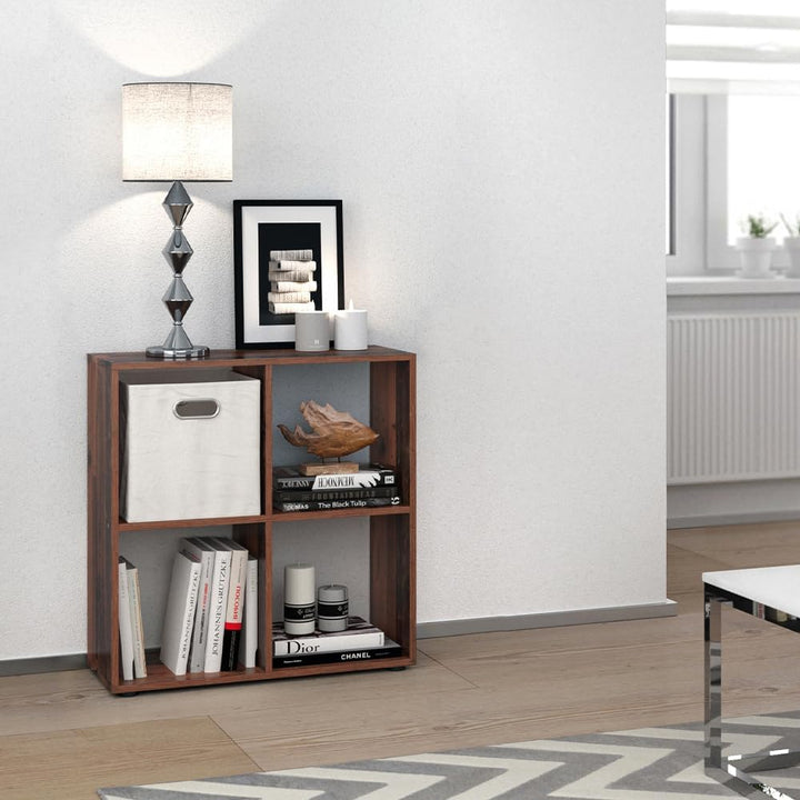Vicco Raumteiler Tetra, Antikholz, 72 x 72.6 cm Antikholz 72x72,6x29 cm, Antikholz 72x72,6x29 cm