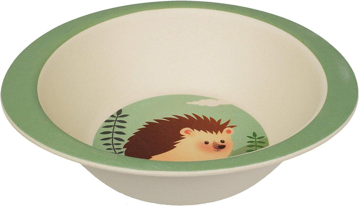 alles-meine.de GmbH 3 TLG. Set - Kunststoff - Geschirrset - Igel & Pilz/Waldtiere - BPA frei - Kunst