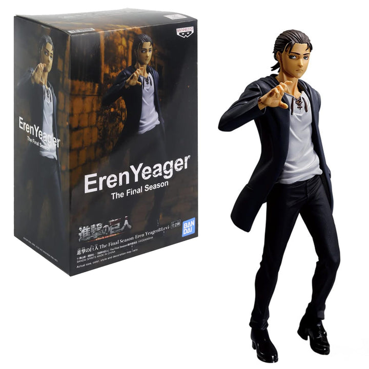 BANPRESTO Last Level FBP19021 Figur Attack ON Titans EREN Puppen und Actionfiguren, bunt, M