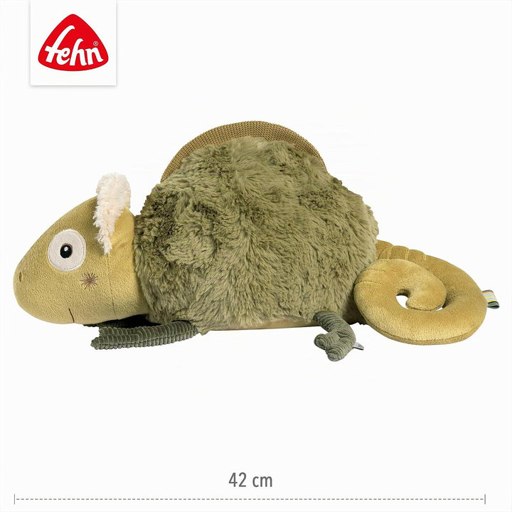Fehn Kuscheltier Chamäleon XL – Spielgefährte, Beschützer &amp; Kuschelfreund: Grosses Stofftier zum Gre