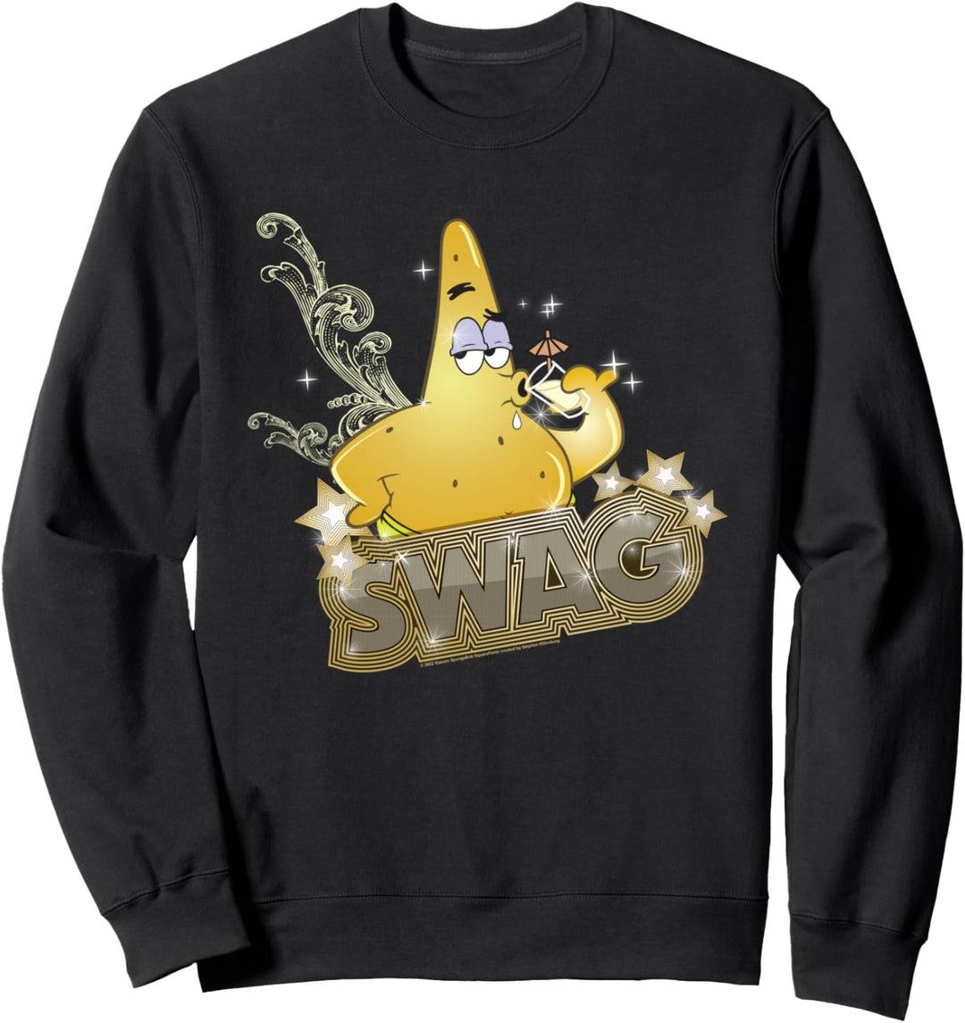 SpongeBob SquarePants Patrick has Swag Sweatshirt