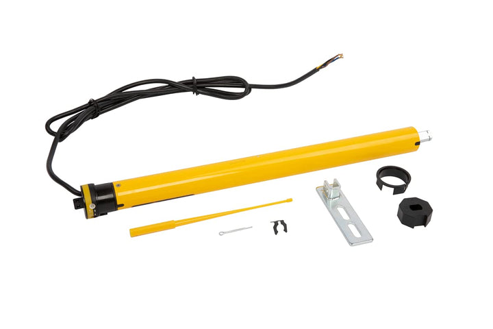 Schellenberg 20221 Rolladenmotor Action Mini für 40 mm Stahlrohrwellen, mechanische Endlageneinstell
