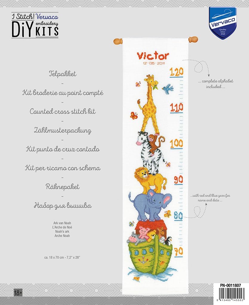 Vervaco Zählmusterpackung-Kreuzstichbild