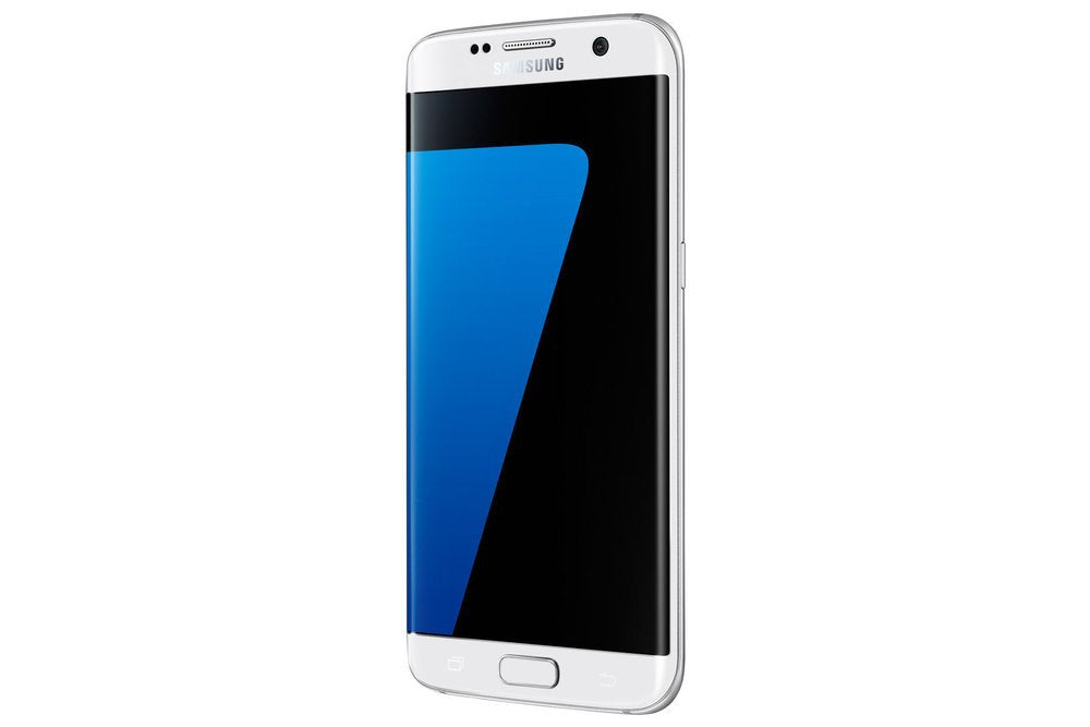Samsung Galaxy S7 Smartphone, entsperrt, 4G, 13 cm/5,1 Zoll – 32 GB – 4 GB RAM – Android, Weiss, wei