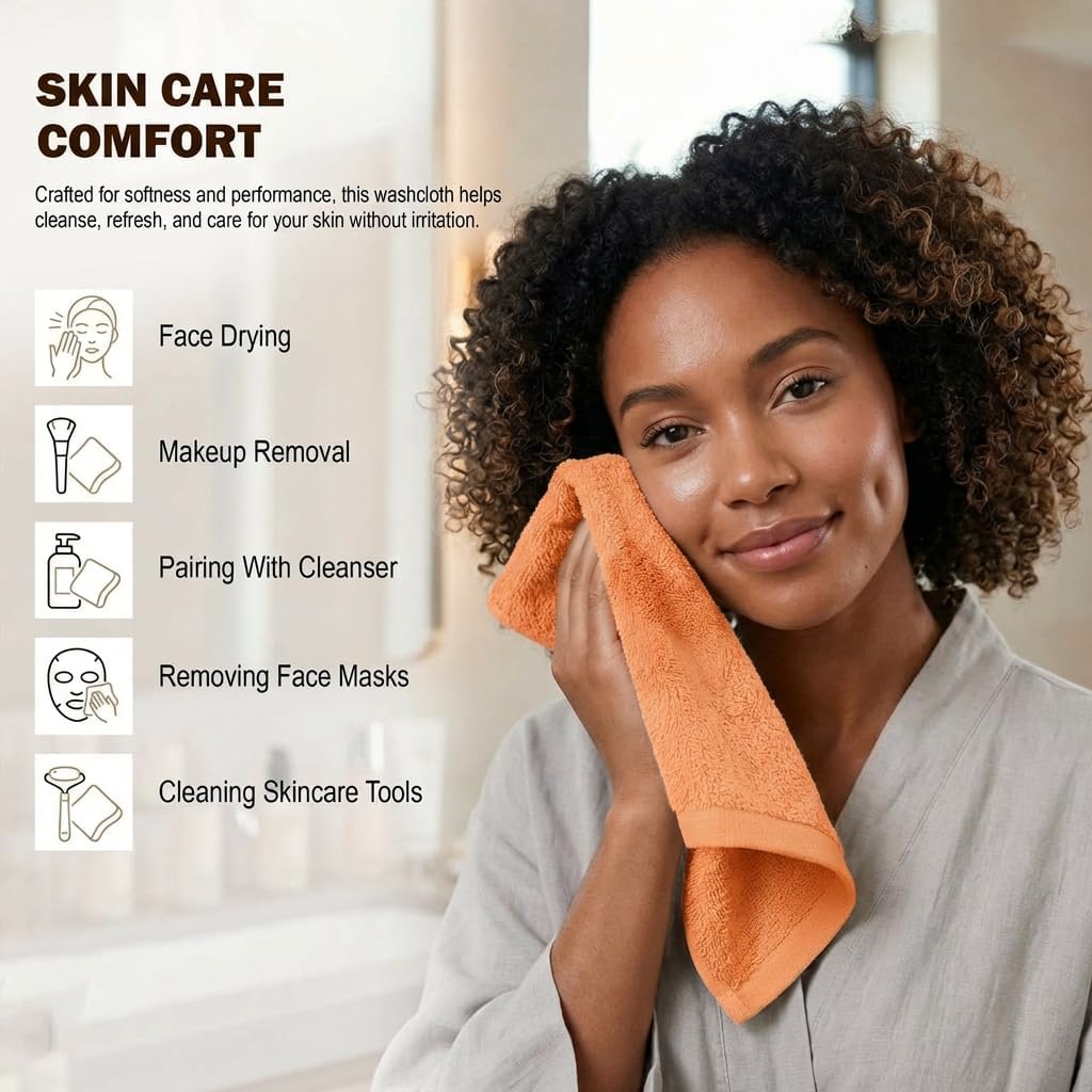Utopia Towels Baumwoll-Seiftücher-Set, 100 % ringgesponnene Baumwolle, hochwertige Flanell-Seiftüche