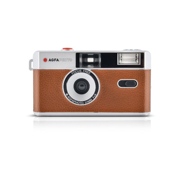 AgfaPhoto analoge 35mm Kleinbildfilm Foto Kamera braun braun Kamera Single, braun Kamera Single